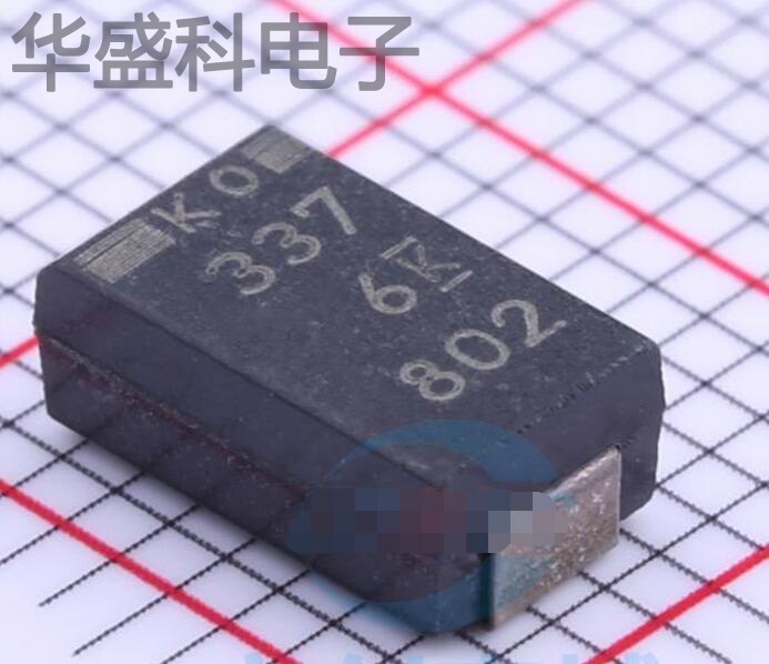 T520D337M006ATE018 描述 330UF 6.3V 钽电容器