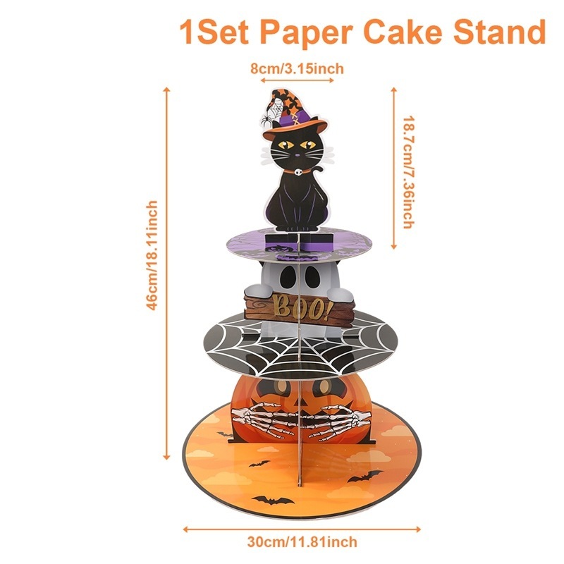 クロスボーダーケーキスタンド誕生日パーティーの装飾ケーキテーブル使い捨て紙デザートテーブルケーキホルダー外国貿易ホット販売|undefined