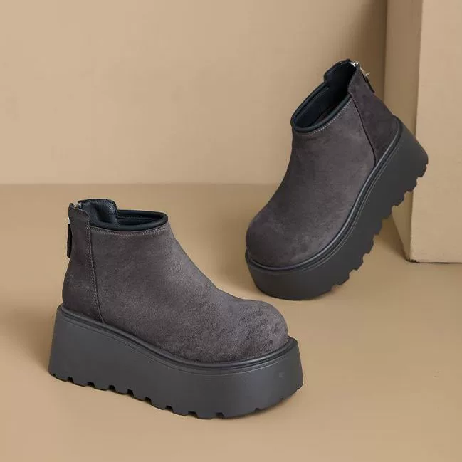 Winter keep warm low boots, for teenagers