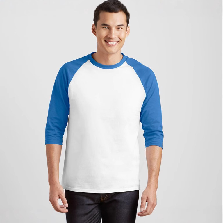 Gildan 76700 Gildan gildan88000 Jedan Solid Color Blank Adult Seven-point Sleeve Raglan T-Shirt
