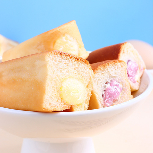 Buffalo Milk Protein Bar Bread 15 pcs/500g Leisure Snacks Pastry Snack 21% Milk with One-Time Delivery