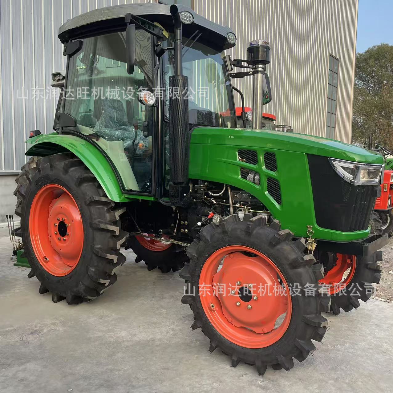 904拖拉机迪尔同款农用四轮拖拉机1004大马力水旱两用耕地拖拉机