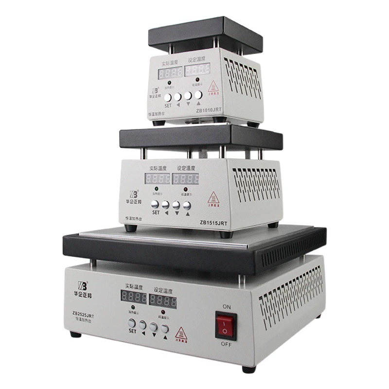 China Enterprise Zhengbang Нагревательный стол с постоянной температурой Светодиодный алюминиевый подложка Платформа предварительного нагрева с постоянной температурой Светодиодная лампа Нагревательная пластина для бисера Паяльный стол