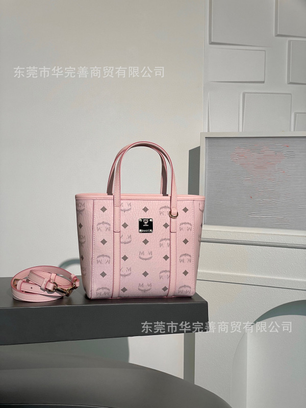 高版MC家菜篮子包小托特包百搭通勤单肩斜挎水桶女包复古印花手提|undefined