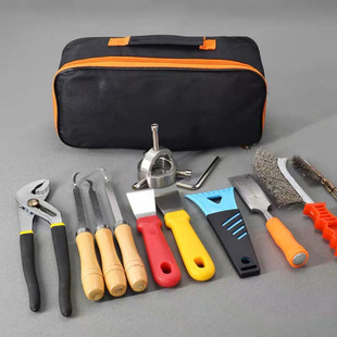 Range hood cleaning tool cleaning brush wind wheel scraper blade cleaning range hood wire brush cleaning artifact tool