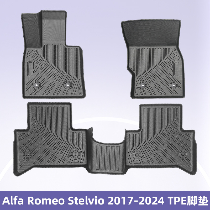 Para Alfa Romeo stelvio 2017 - 2024 TPE 3D para todo el tiempo