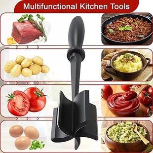 temu shein cross-border explosions meat paddle rice mixing grinding paddle meat spatula minced meat cooking spatula