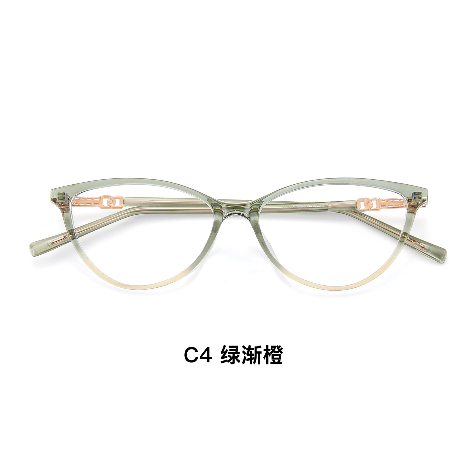 Año Nuevo exclusivo de Navidad de Angola red roja ojo de gato rojo protección de la cara azul marco de gafas de 4 mm borde ancho gafas al por mayor