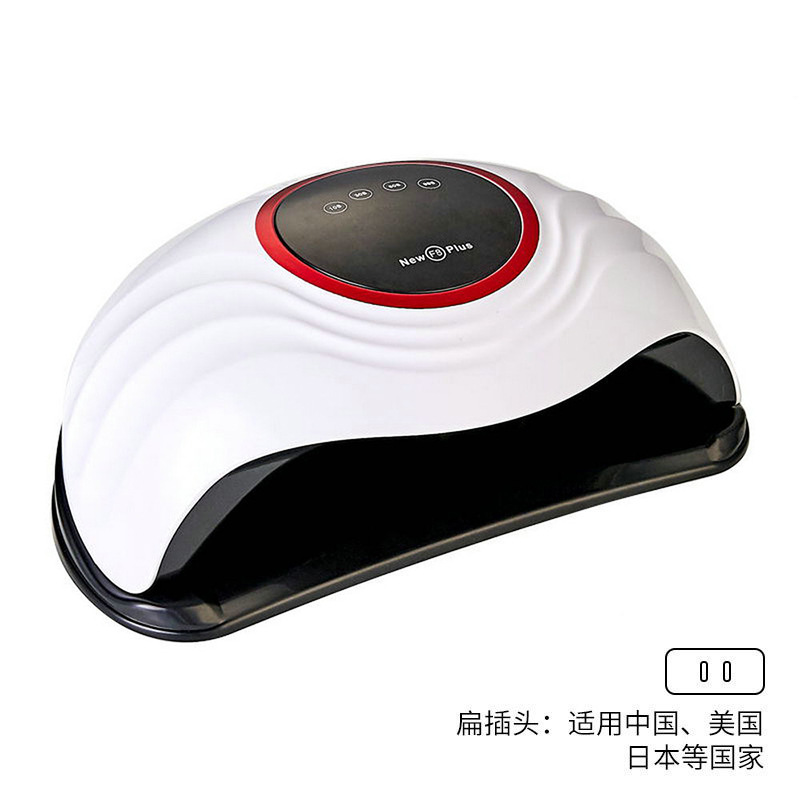 Lámpara de Uñas Transfronteriza al por Mayor, Lámpara de Fototerapia de Alta Potencia de 288W para Secado Rápido de Esmalte de Uñas en Gel, Lámpara UV Inteligente para Curado de Uñas
