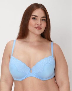 J 20047 Straps Satin French Half Cup Bra ��ʽ����뱭����
