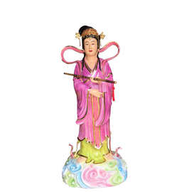 树脂玻璃钢七姑娘神像图片仙女图片神像河南佛像厂直销