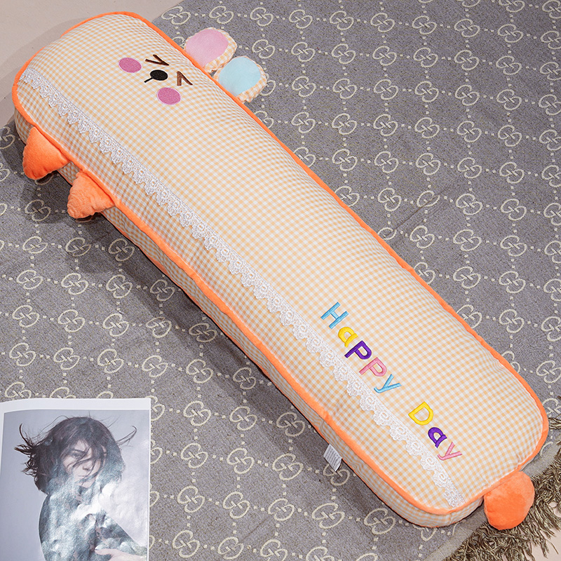 almohada de brazo larga de dopamina para niñas dormidas en la cama muñeca de verano sofá cojín de cabecera de cama