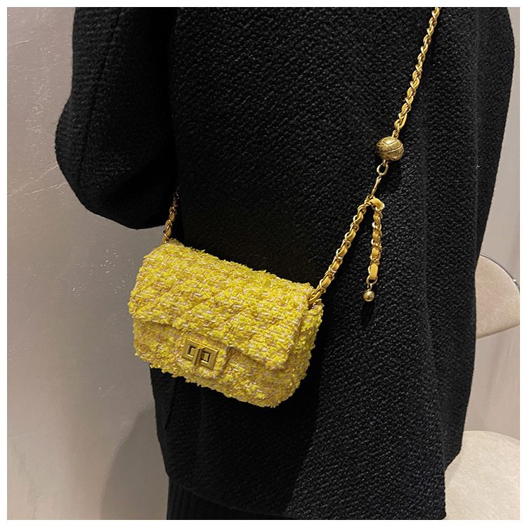 Nuovo vento profumato di lana autunno inverno nuova mini borsa a tracolla a forma di canapa e cotone da donna carina_voghion.com
