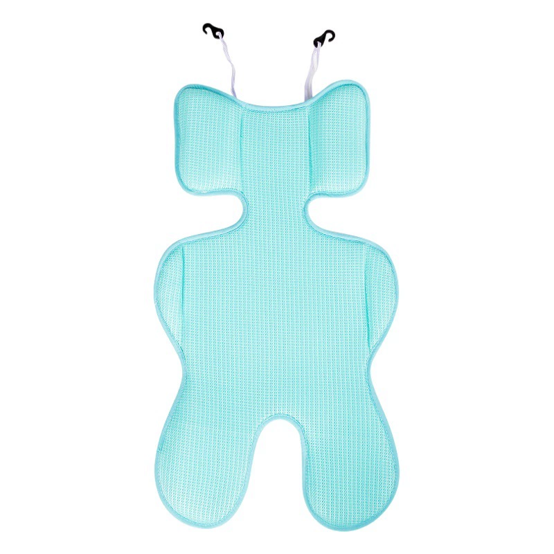 В наличии 3D Tencel коврик для детской коляски утолщенный дышащий Универсальный детский коврик для детской коляски обеденный стул коврик для кресла-качалки