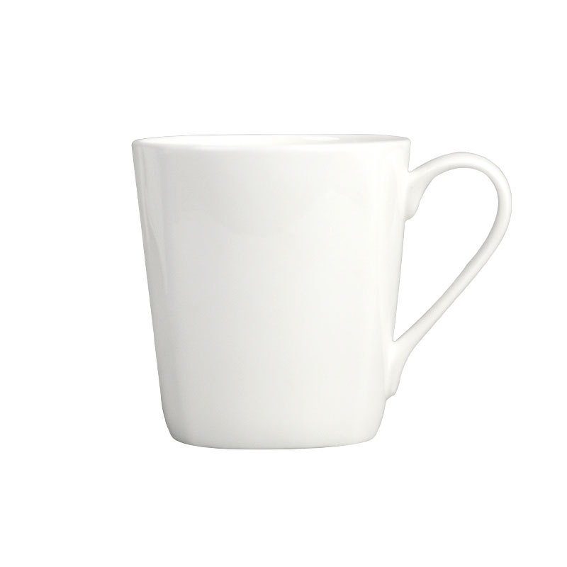 家用出白色杯子简约瓷杯杯陶瓷茶杯骨瓷马克杯水杯奶杯定制logo
