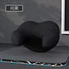 P079 pure black headrest