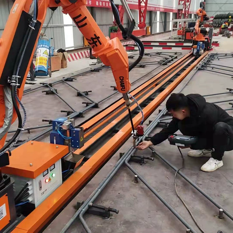 Jiangsu Jiangyin, двойная плоская платформа, крышка балки, сварочный робот-источник