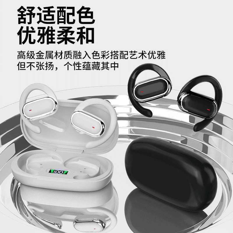 x96 nuevo tipo de auriculares transfronterizos pantalla digital inteligente confortable de usar auriculares de larga duración modelo privado general puede ser enviado por el agente