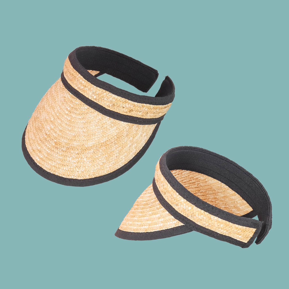 Fashion Empty Top Sunshade Breathable Straw Fisherman Hat display picture 2