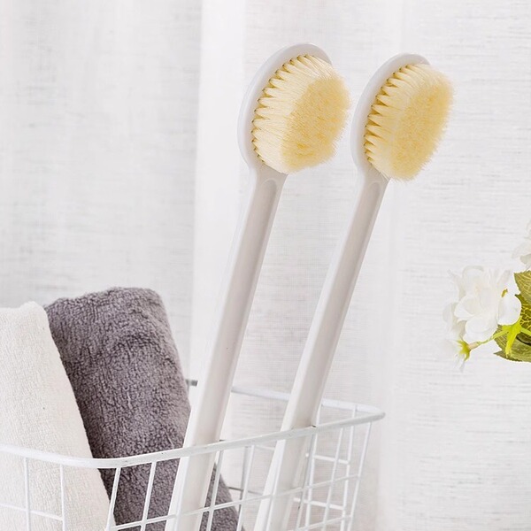 Brush for bathing soft-bristled