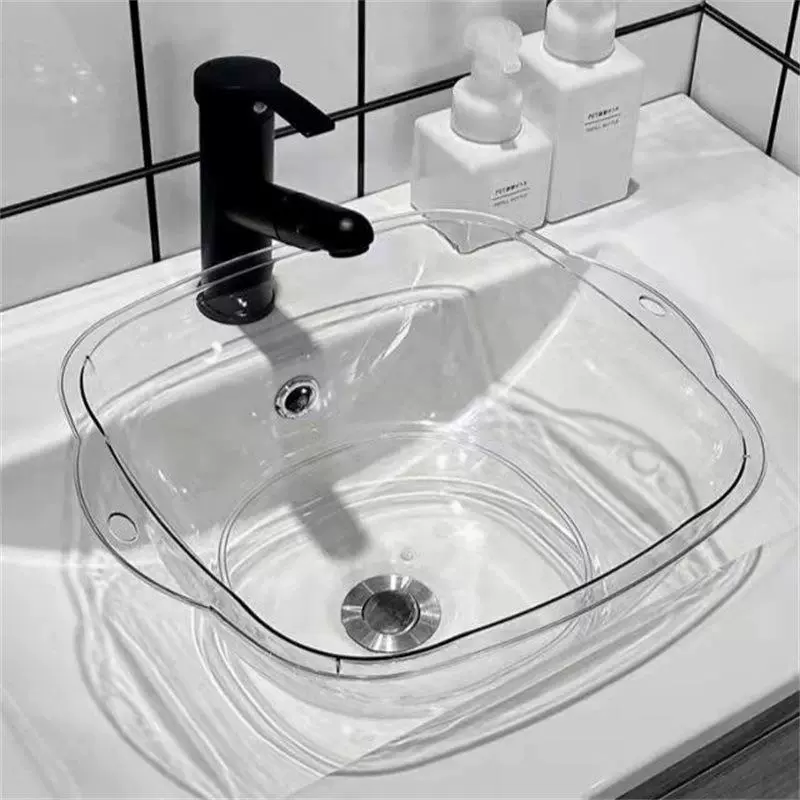 Sophisticated plastic children's washbasin, villa
