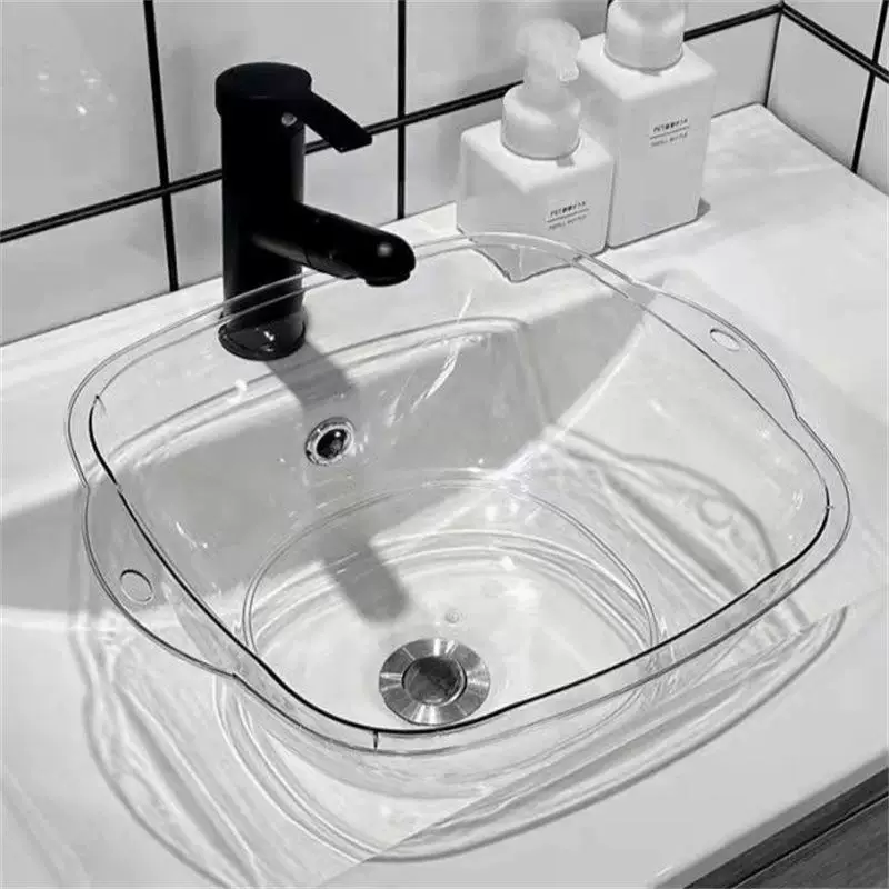 Sophisticated plastic children's washbasin, villa