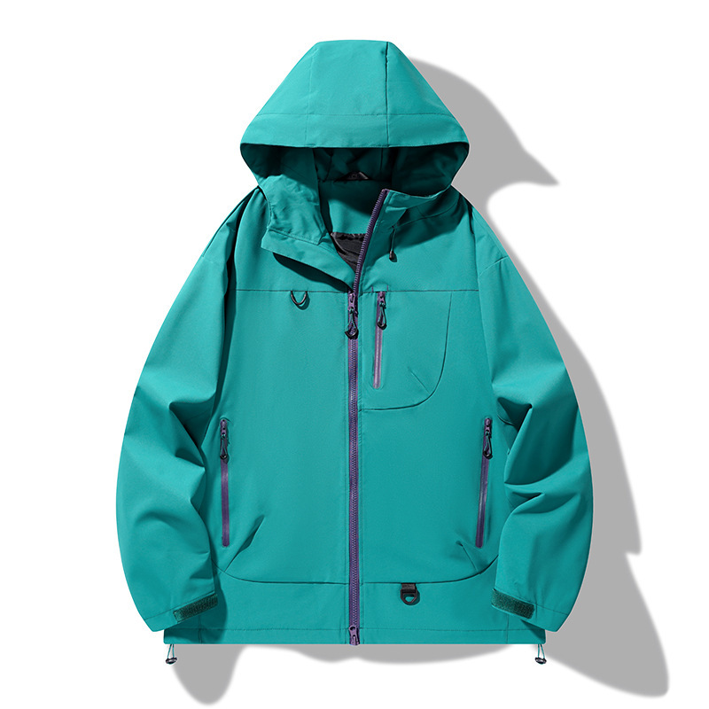 春秋外套男女款美式机能防水登山服潮牌飞行员夹克山系户外冲锋衣|undefined