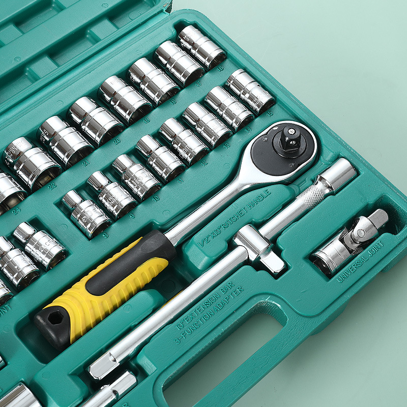 Fabricante Jiutong marca de 37 piezas llave de enchufe combinación de doble propósito llave traje herramientas de hardware Linyi