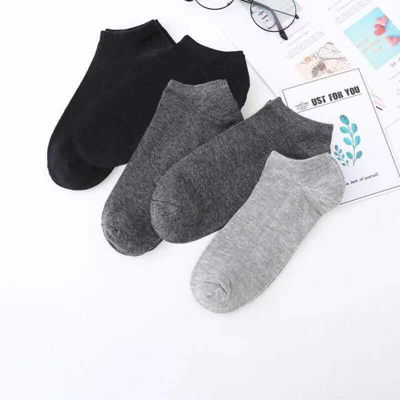 (Носки-лодочки) 2 Черный 2 Темно-серый 1 Светло-серый