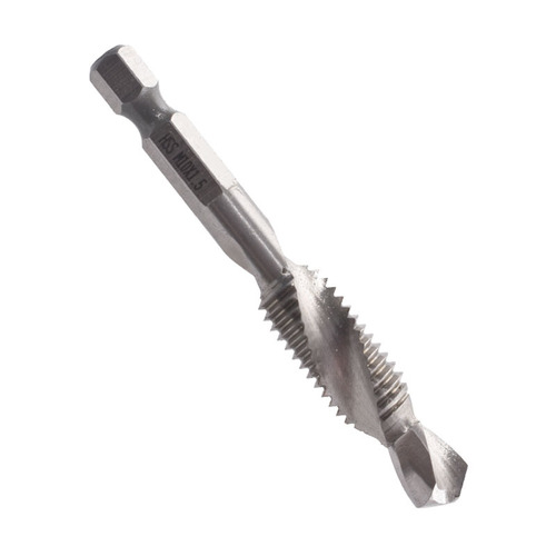 Hexagonal handle machine spiral tap for drilling and chamfering integrated tapping m3-m10 set high-speed steel composite tap