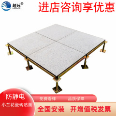 帯電防止床国家標準全鋼セラミック帯電防止床 600*600 コンピュータルーム空中可動床メーカー