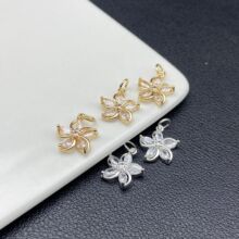 14k�߱�ɫ��ʯ�ѻ�������껨����DIY�Ʒ���ˮ���錚���洮��