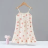 Slip dress, strawberry, cloud