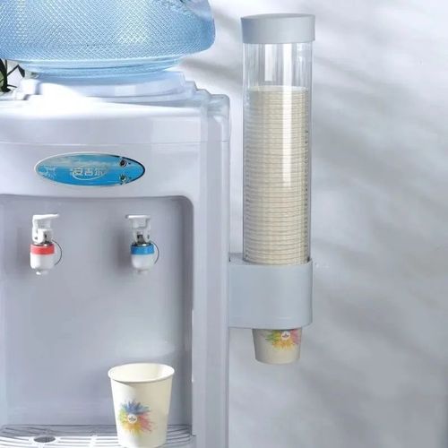 Automatic Cup Retriever, Disposable Cup Holder, Wall-Mounted Home Drink Dispenser Cup Rack, No-Hole Placement Stand