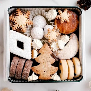 Christmas Cookie Mold Christmas Tree Star Small Parts Cut Mold Cookie Frosting 3d Press Cookie Mold Wholesale