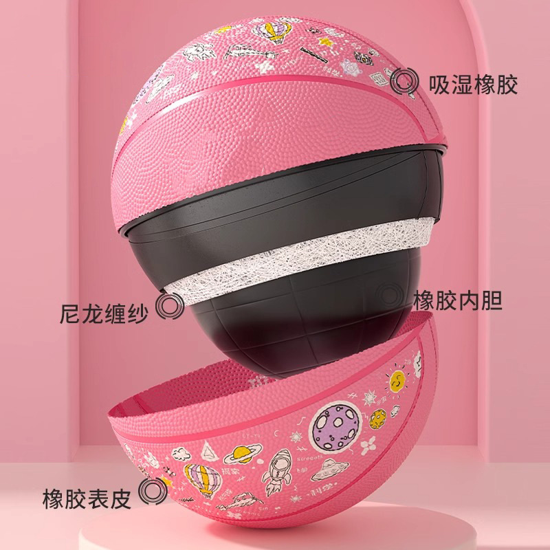 Children's Basketball Kindergarten Baby No. 3-4-5 Primary School Training Special Children's Soft Ball