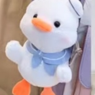 Backpack Pendant Shoulder Bag Plush Small Doll