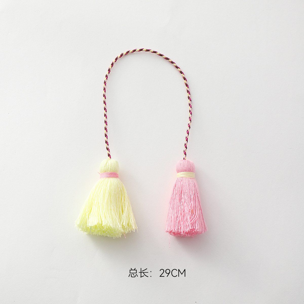 Nuevo estilo chino de doble colgante de bordas decoración caja de regalo embalaje de regalo DIY material de flor