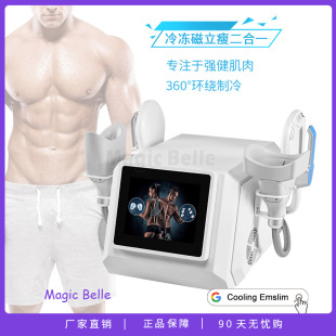 Desktop Abdominal Muscle Exercise Magnetic Slimming and Frozen Two-in-one Muscle-building Vest Line Peach Butt Shaping Beauty Salon Instrument