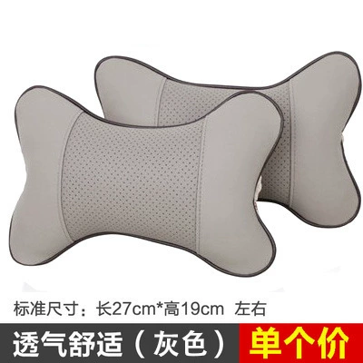 Headrest Pillow Car Danny Bone Pillow - grey