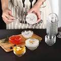 家用钵仔糕碗专用商用透明果冻布丁马蹄糕玻璃碗美容院精油调料碗