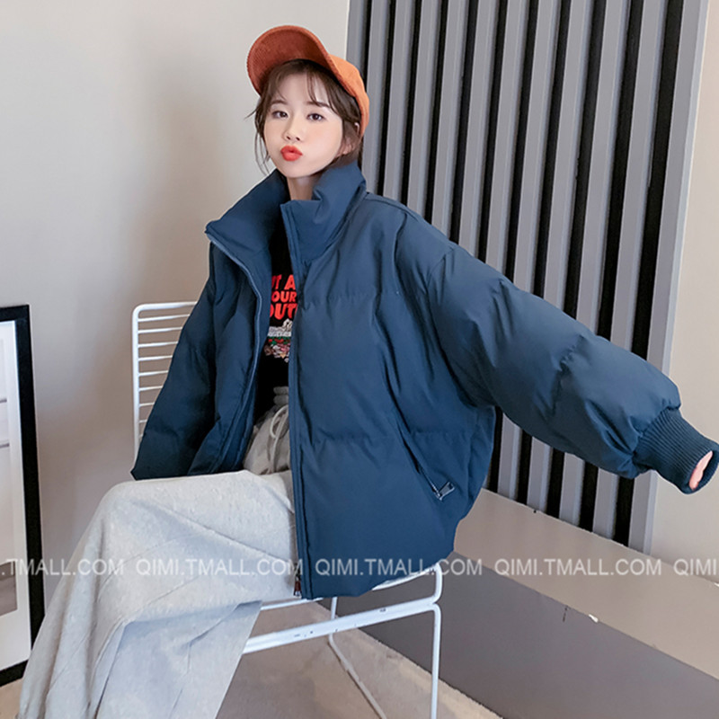 羽绒棉服棉衣女冬季外套短款小棉袄韩版宽一件代发外贸