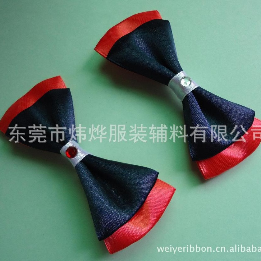 广东厂家供应高品质丝带蝴蝶结 缎带蝴蝶结 手工蝴蝶结系列