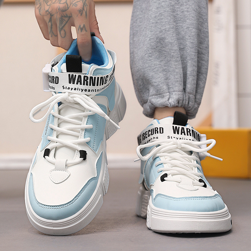 Herren Freizeitschuhe Im Koreanischen Stil High Top Sneakers_voghion.com