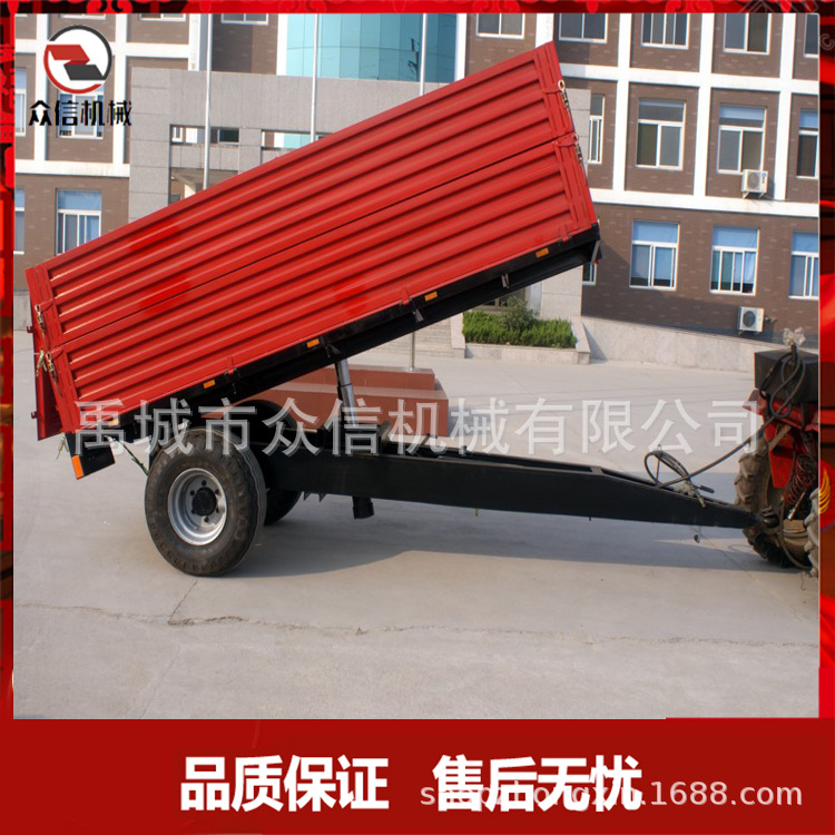 四轮拖拉机手扶拖拉机带车斗专用拖车精品新款通用型平板运输车