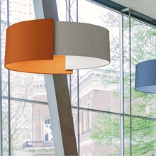 彩色布艺吊灯 餐厅 装饰吊灯跨境新品北欧吊灯 卧室照明拼色吊灯