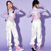 girl Jazz costume summer a juvenile Hip hop Hip hop suit girl model Catwalk clothing Cool clothes