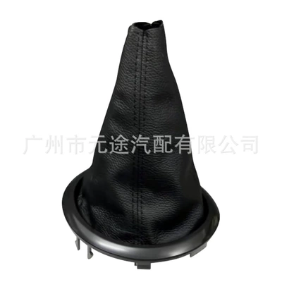 Cab and accessories – Set Gear Handle Shift Head - sk-suzuki21-black-frame-black-leather-and-black-thread-gear-cover-d-rod-domestic-version