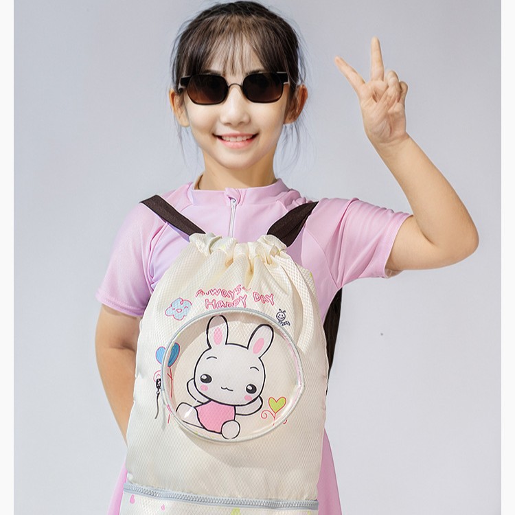 수영 가방 토끼 인형
