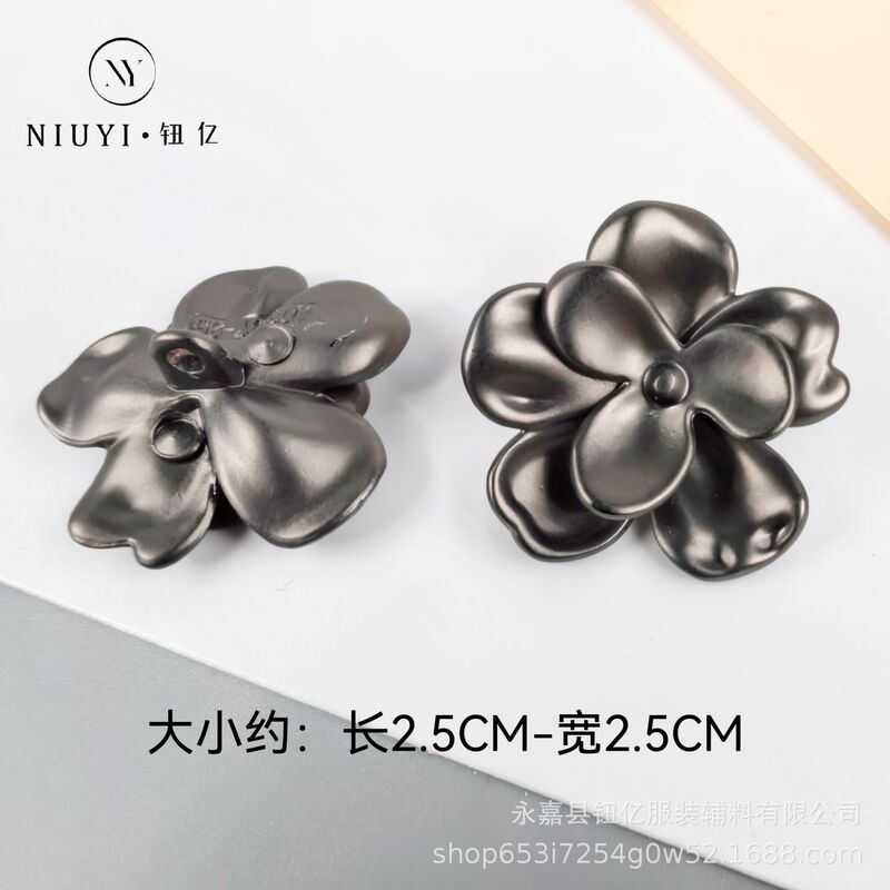 高級金属不規則ボタン、金属ボタン、コート、ウールコート、カーディガン、セーターボタン、スーツコートボタン|undefined